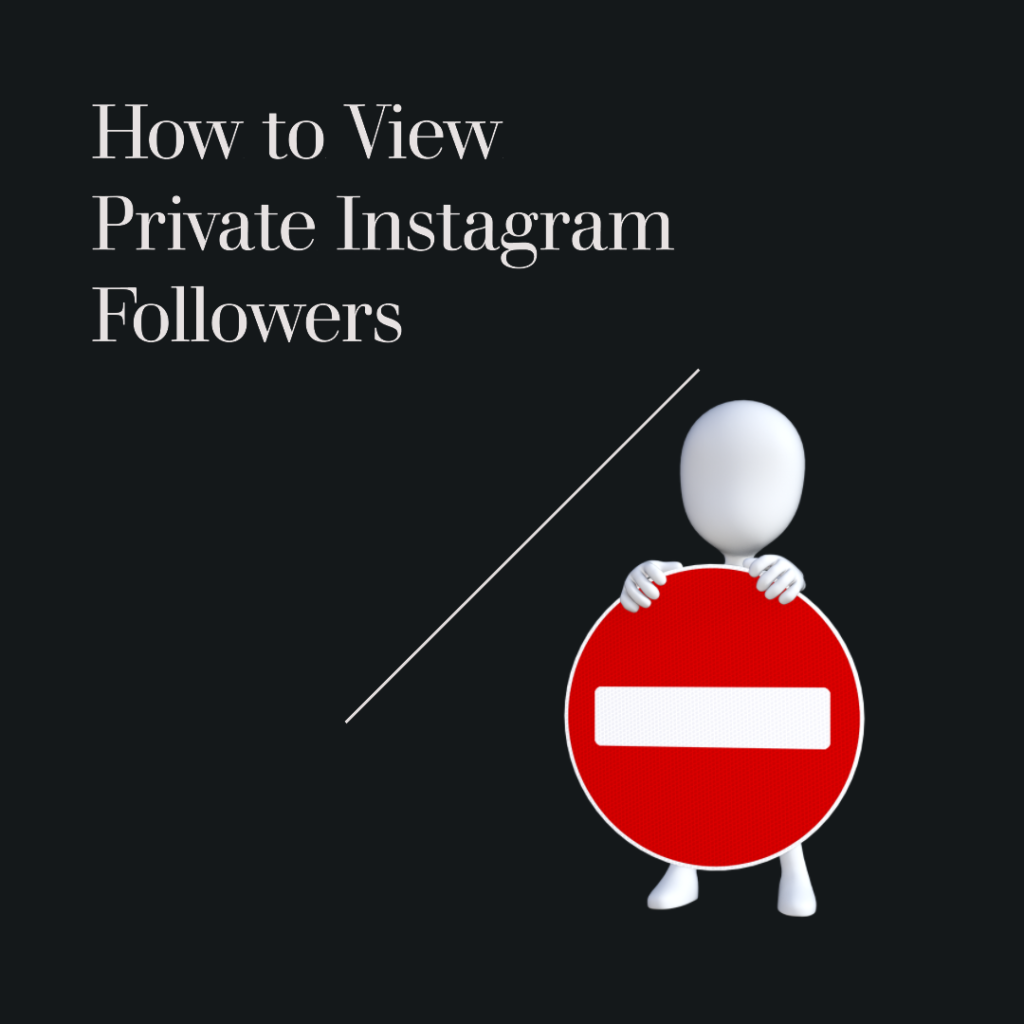 How to See Followers of a Private Instagram Account