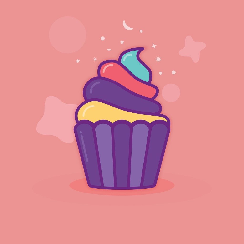 Birthday cake emoji