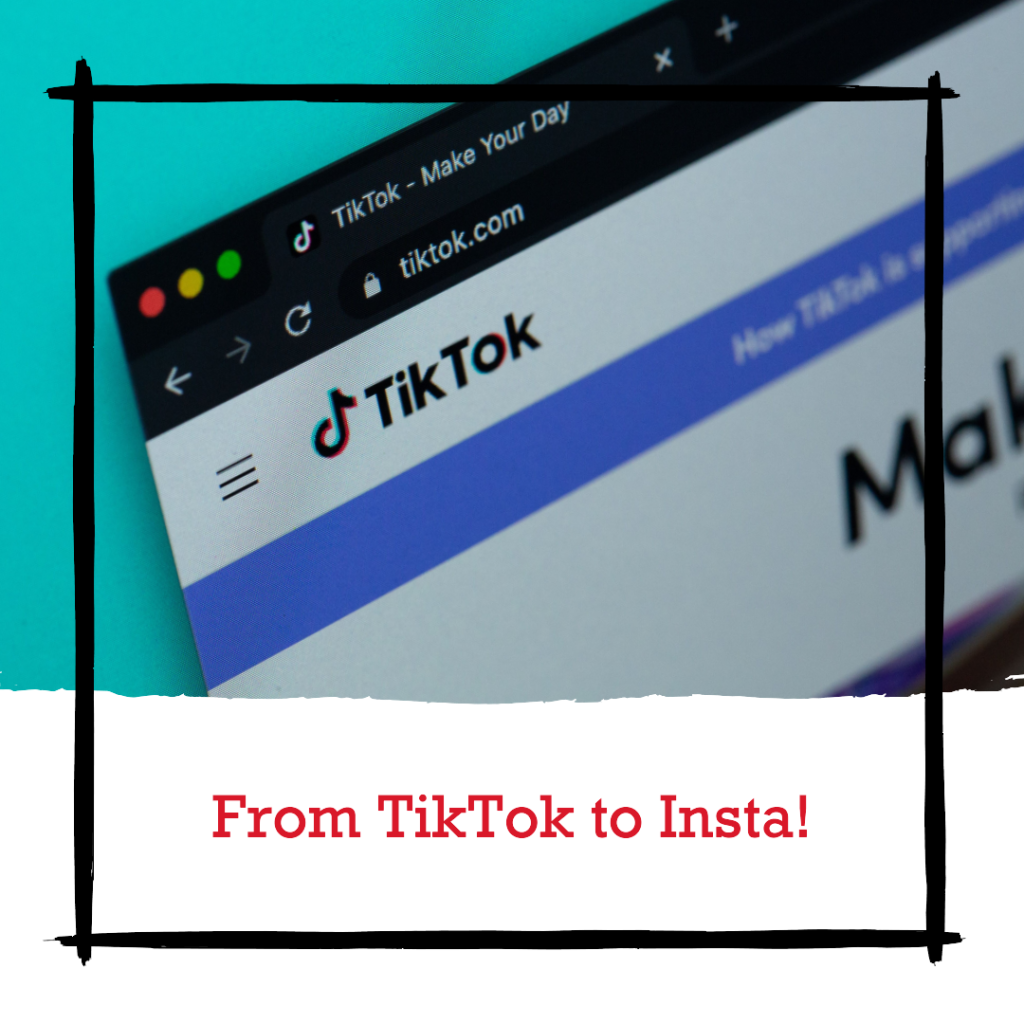 Post your full TikTok videos on Instagram
