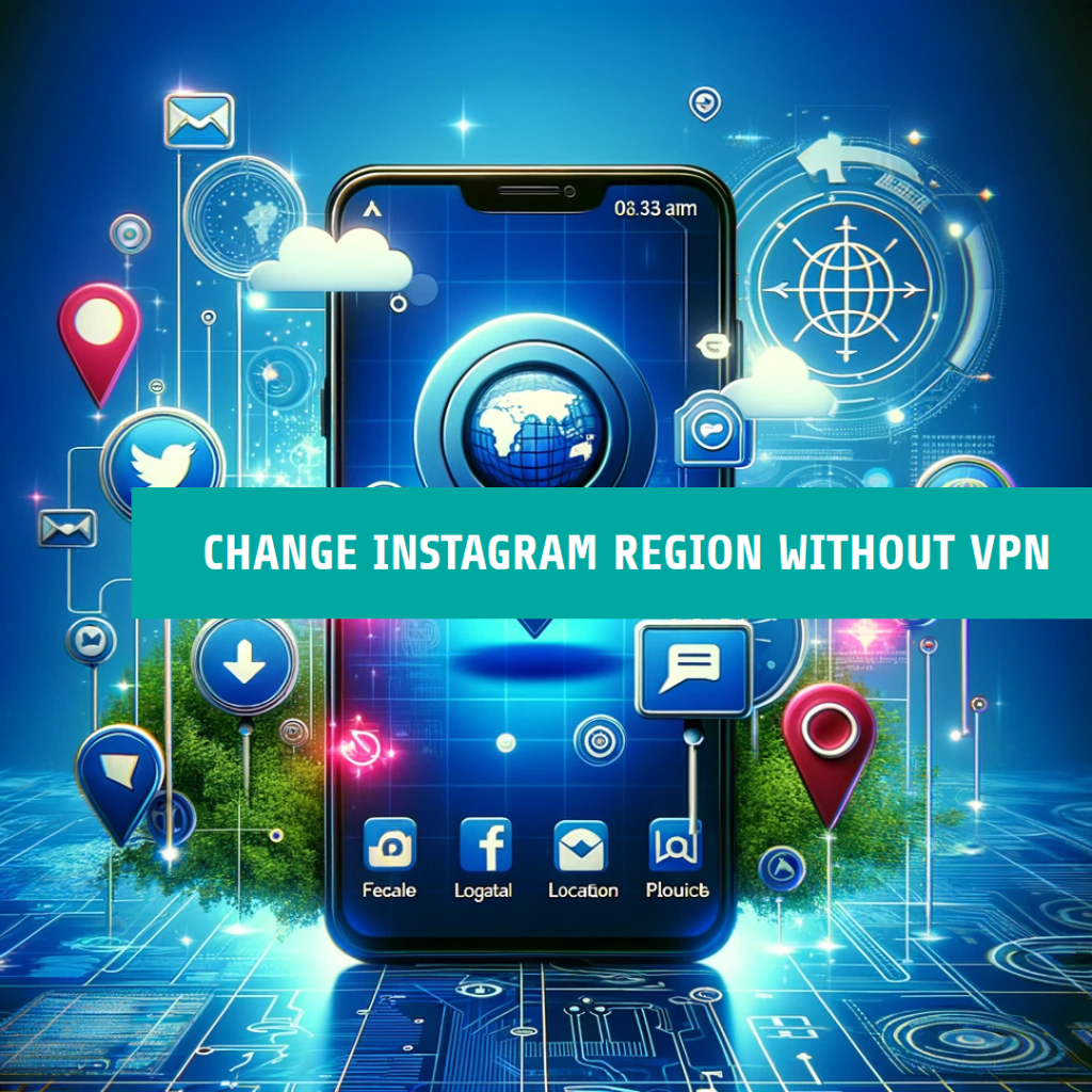 How to change Instagram region without vpn