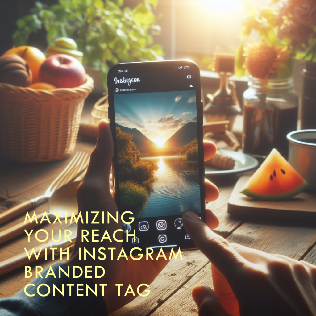 Strategies for using Instagram branded content tag