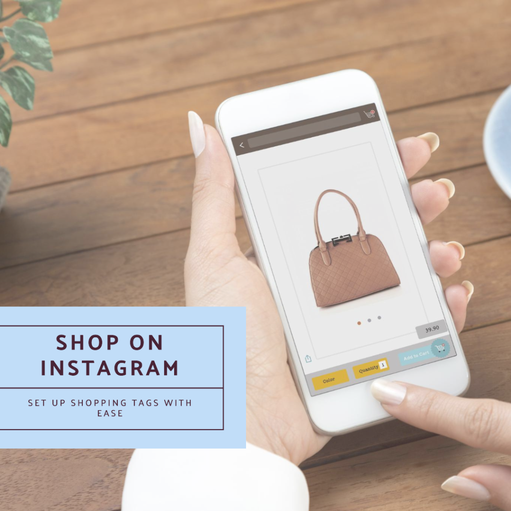 How to set up instagram shopping tags