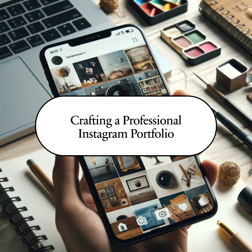 Strategies for curating a professional instagram portfolio