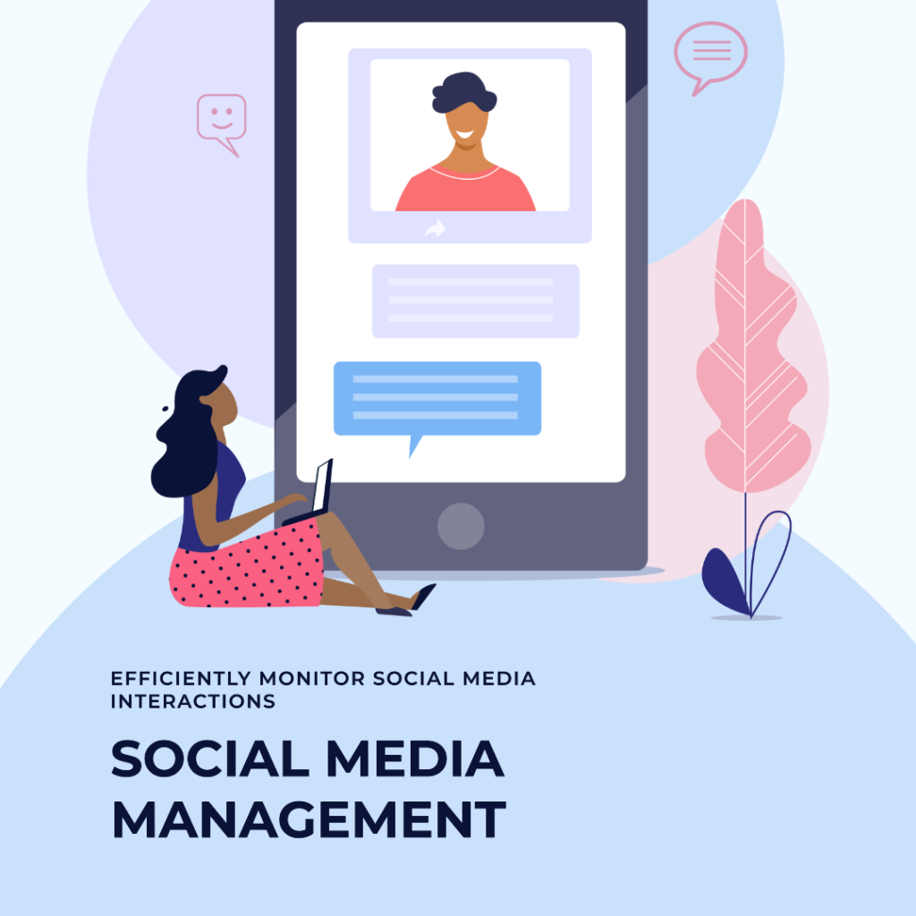 Effective social media management and monitoring social media interactions